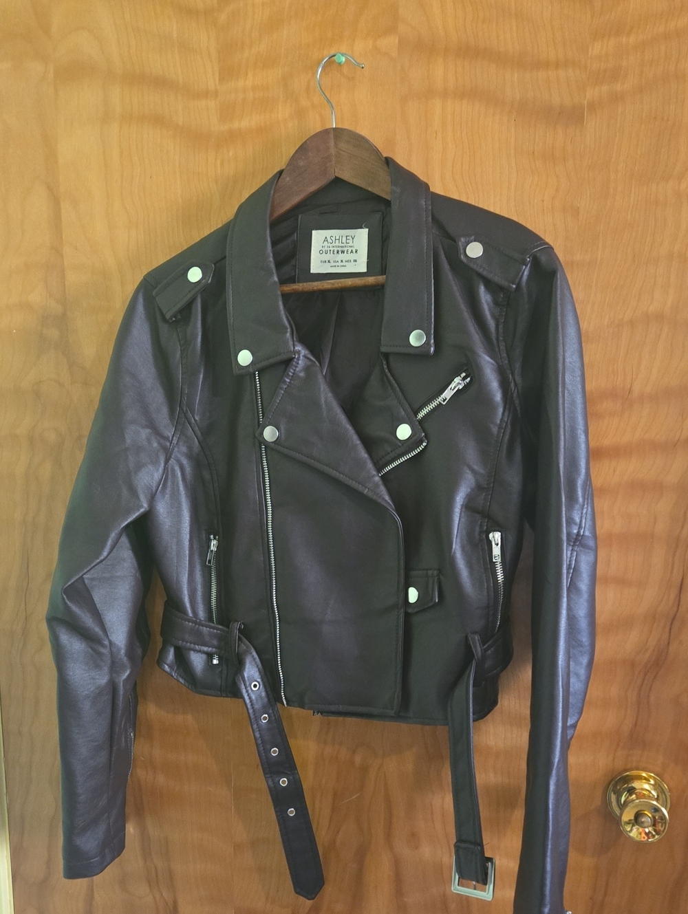 Purple Moto Jacket. Never Worn
